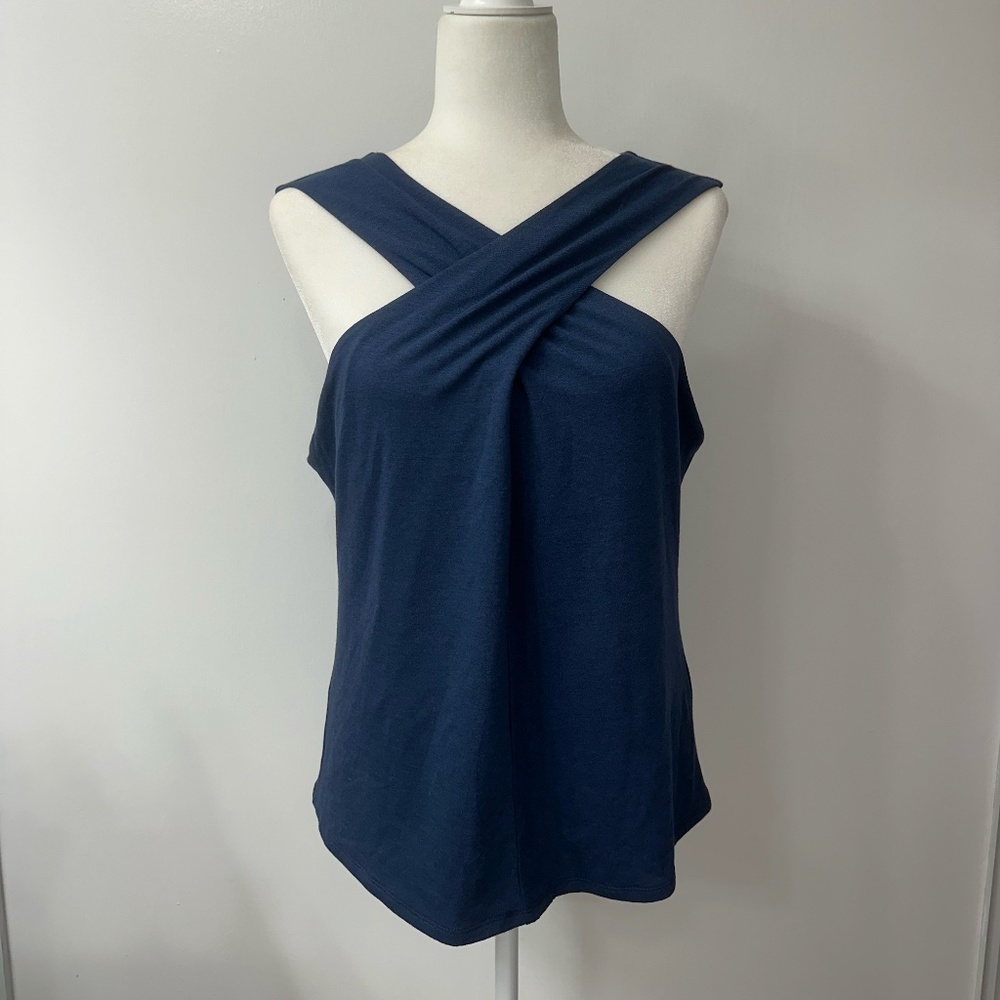 Soft Surroundings - Tayla Top Starry Night Blue - Large